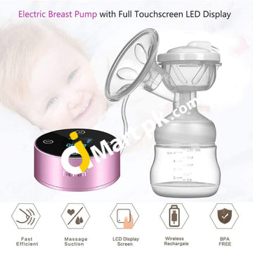 Nekan Electric Single Breast Pump With Smart Lcd Touch Screen - Imported From Uk